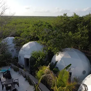  Luxury tent Glamping With Private Mini Pool Mexico